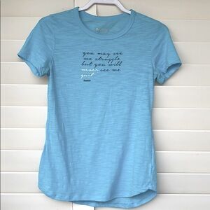 Reebok short sleeve blue T-shirt Size Small